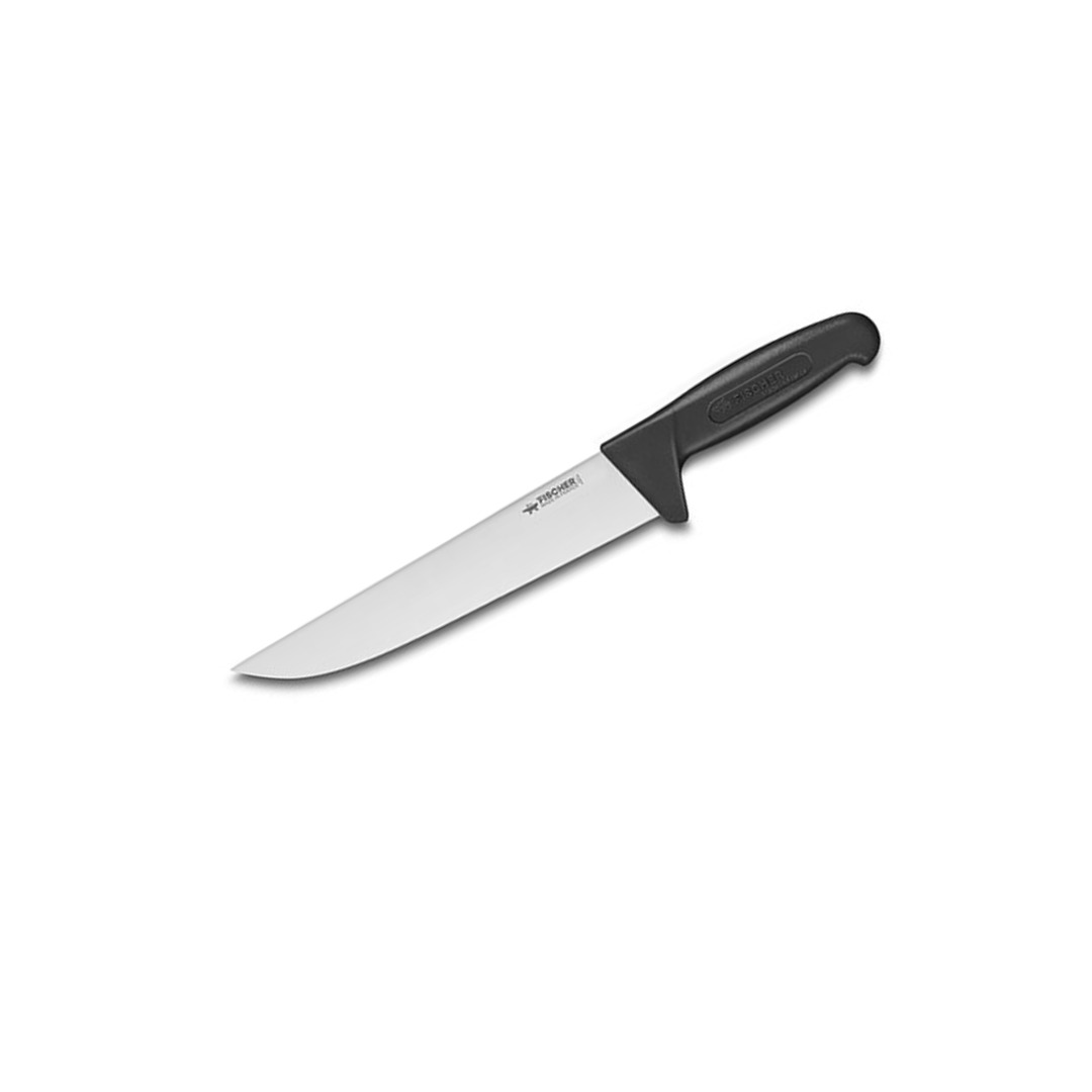 Butcher Knife 25 cm Black Handle — Fischer France