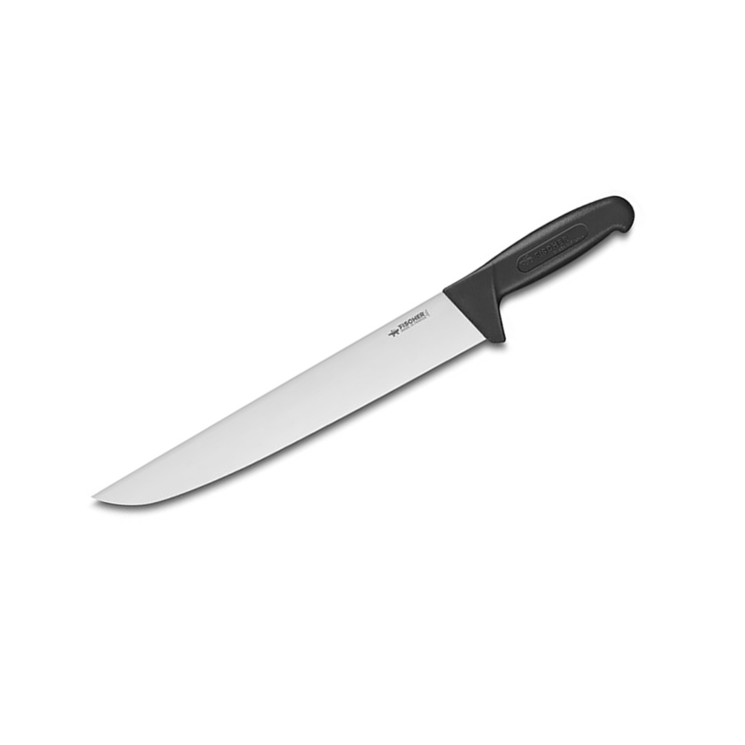 Butcher Knife 30 cm Black Handle — Fischer France