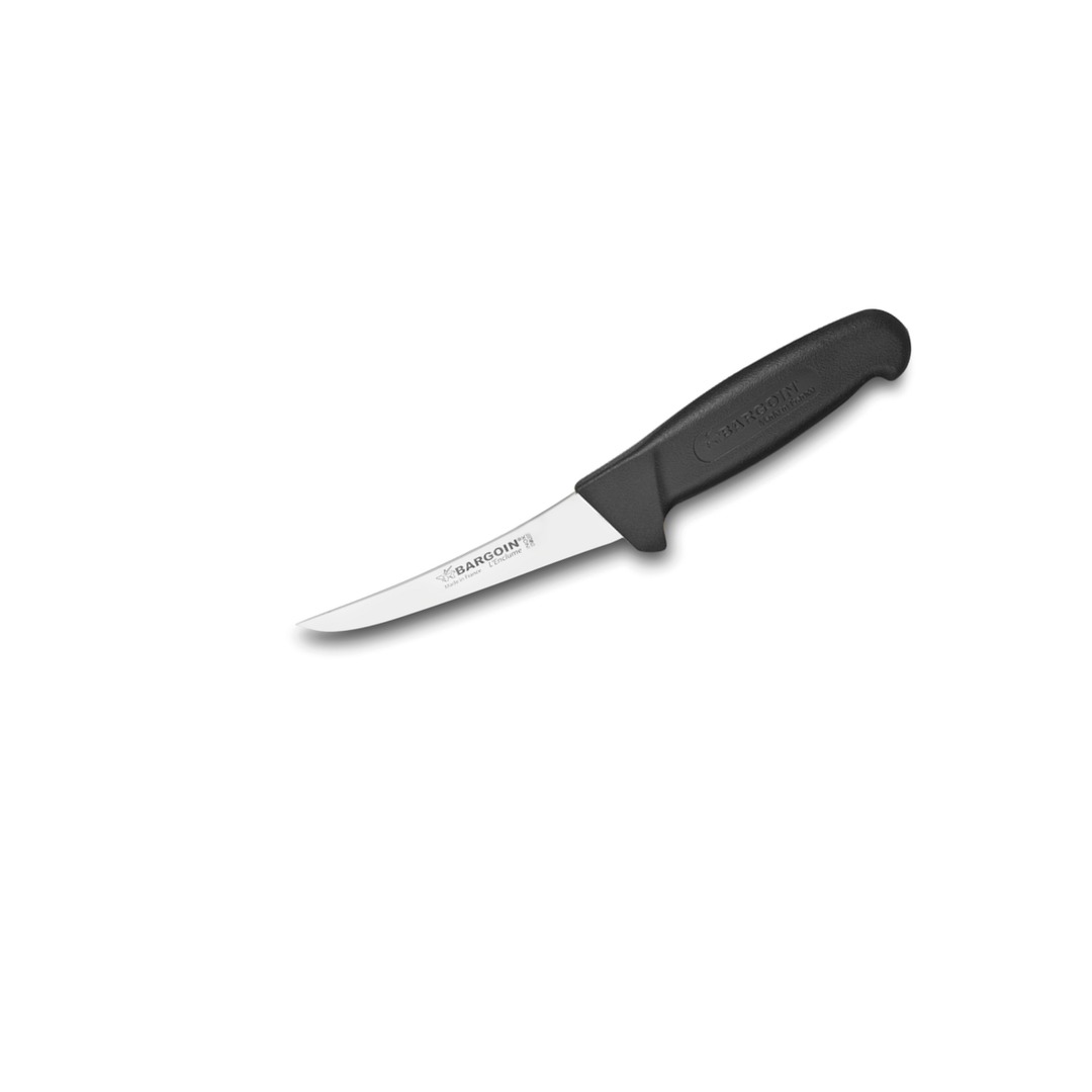 Curved Boning Knife 15cm Profinox Black Handle — Fischer France