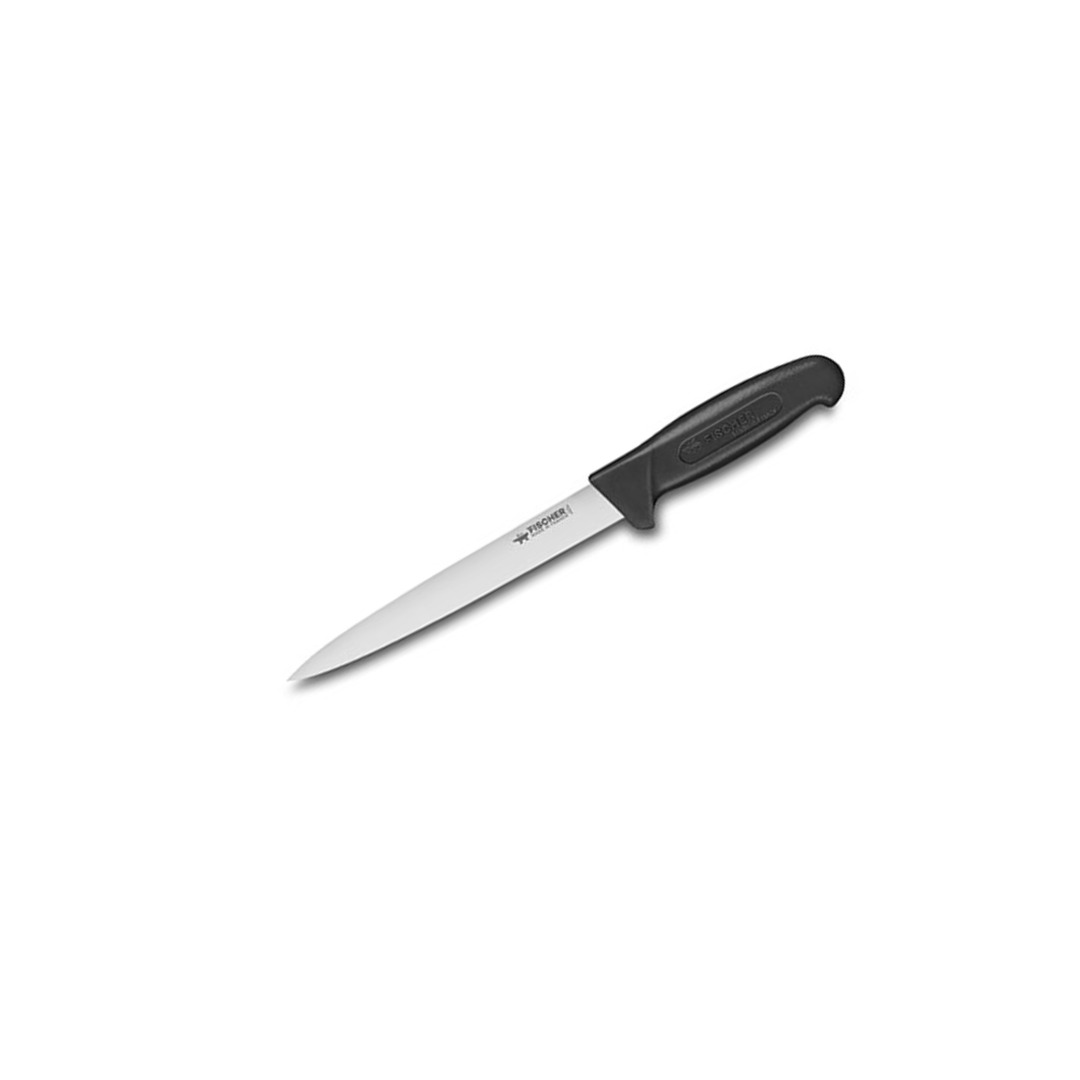 Sinew Trimming Knife 20cm Black Profinox Handle — Fischer France