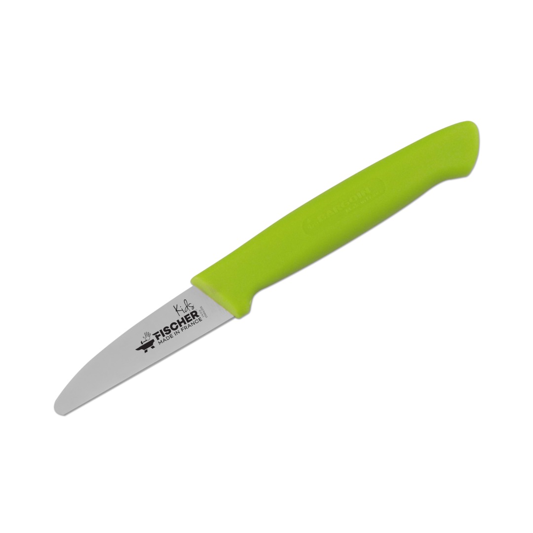 Rounded Tip Stylet Knife 8 cm Anise Green — Fischer France