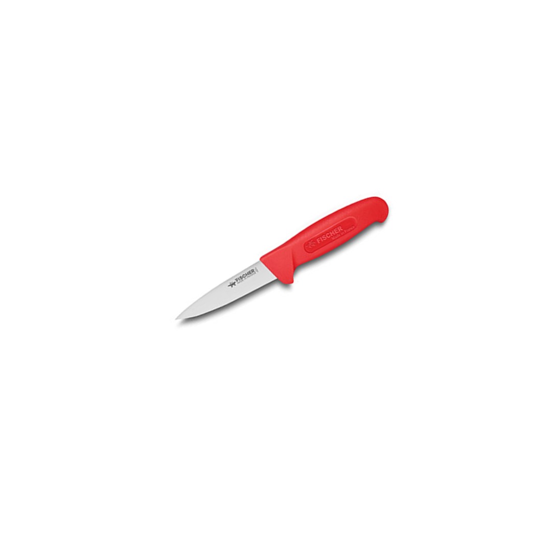 Bleeding Knife 11cm Red Profinox Handle — Fischer France