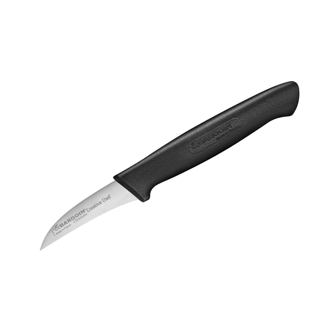 Bird's Beak Paring Knife 6cm Black Handle — Fischer France