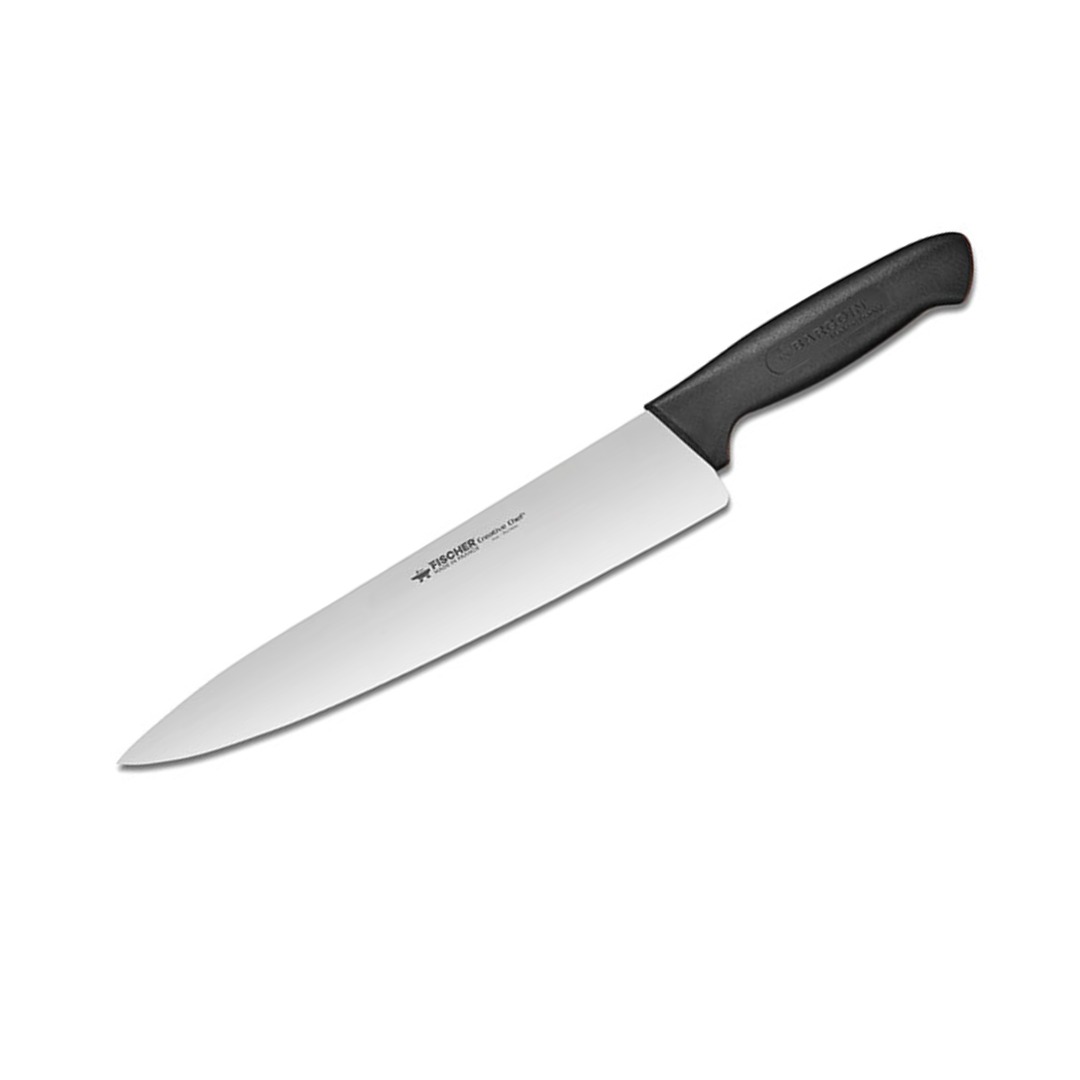 Chef Knife 26cm Black Handle Creative Chef — Fischer France