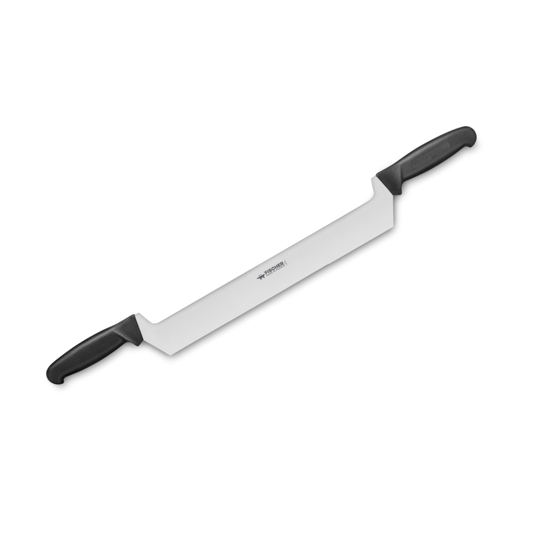 Two-Handed Cheese Knife Narrow Blade 33cm — Fischer France