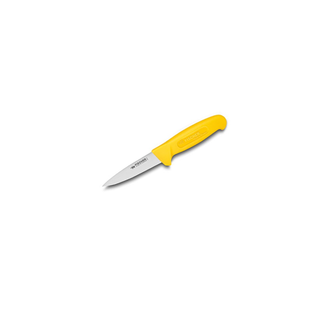 Bleeding Knife 11cm Yellow Handle — Fischer France