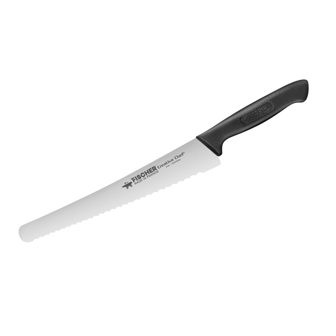 Curved Genoise Knife 26cm — Fischer