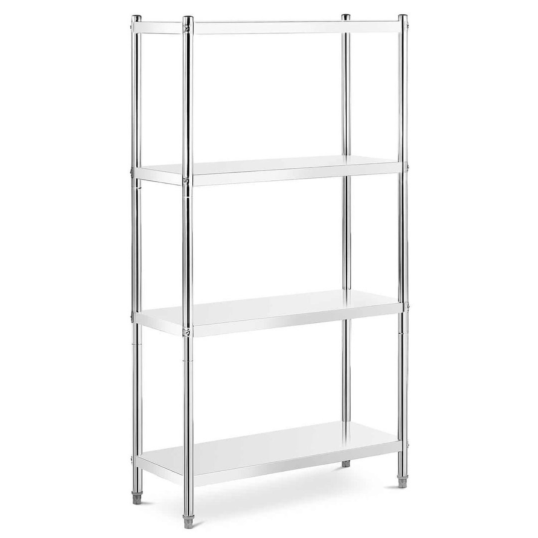 S/S 4-Tier Shelving Unit Full Plate 150x50cm — IPEC