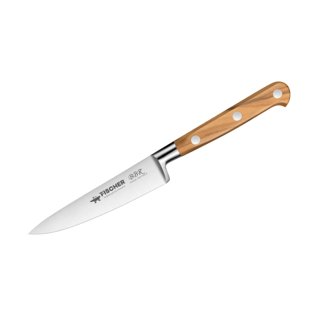 Paring Knife 10cm Wood Handle — Fischer France