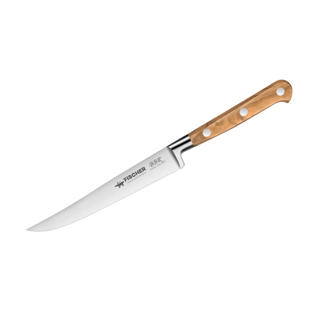 Steak Knife 12cm Wood Handle — Fischer France