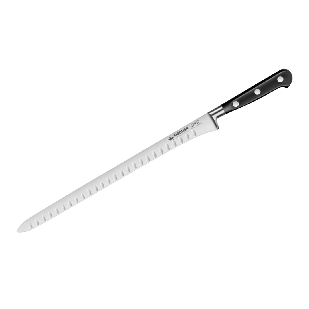 Ham and Salmon Knife Alveolated Blade 30cm — Fischer France