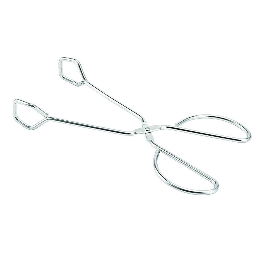 Stainless Steel 18/10 Grill Tongs 220mm — TKF France