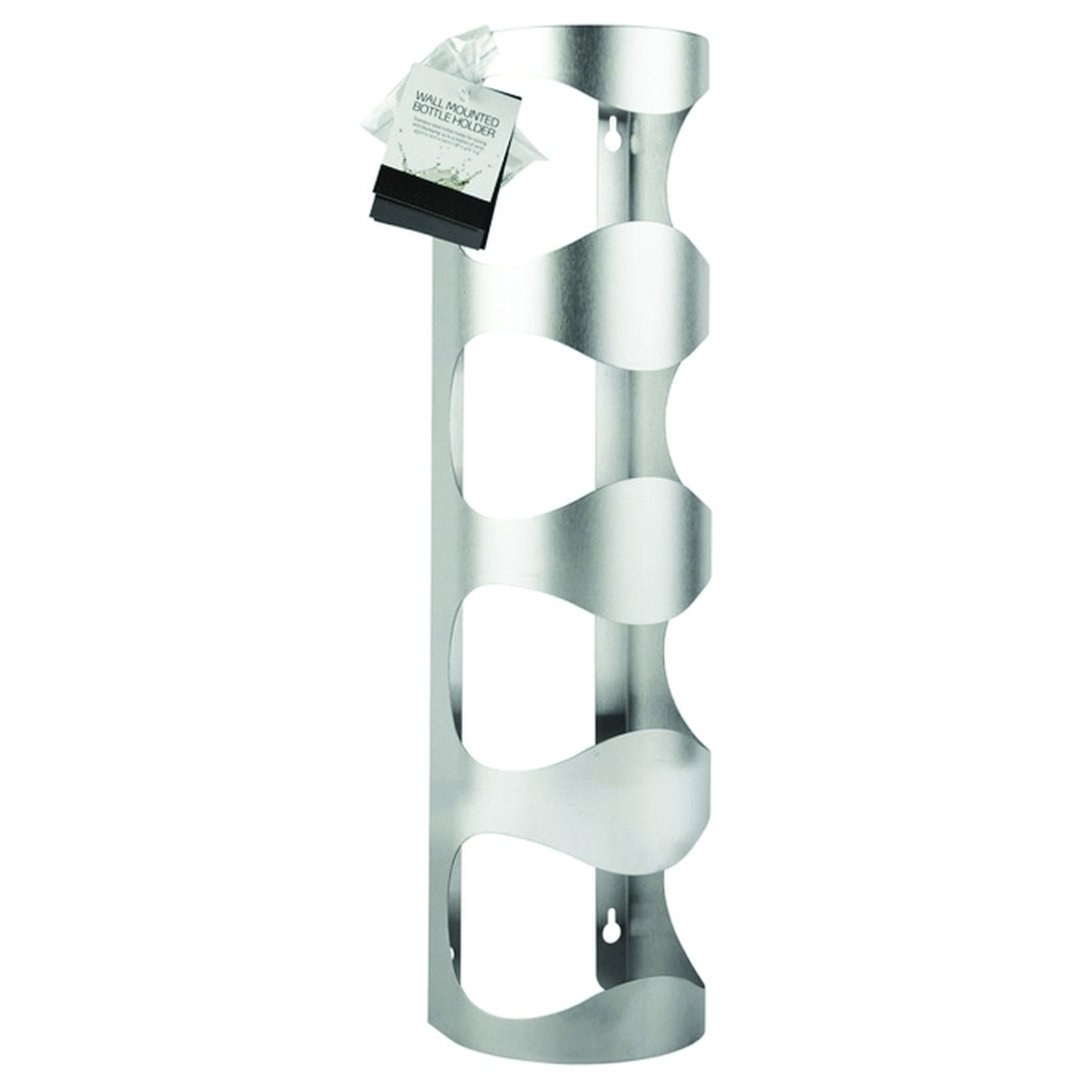 Wall Mounted Wine Rack 4 Bottles 140x100x450mm — TKF France