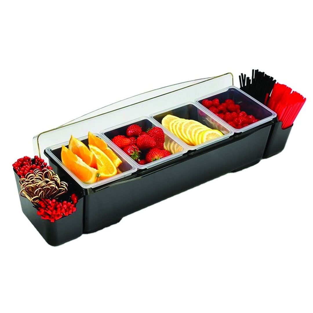 3-Deep Condiment Holder 474x168x180mm — TKF France