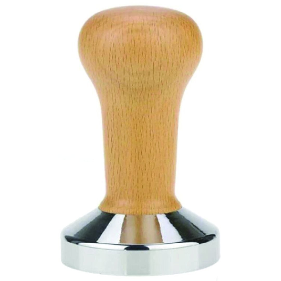 Coffee Tamper 58 mm, Beech Wood Handle — TKF France