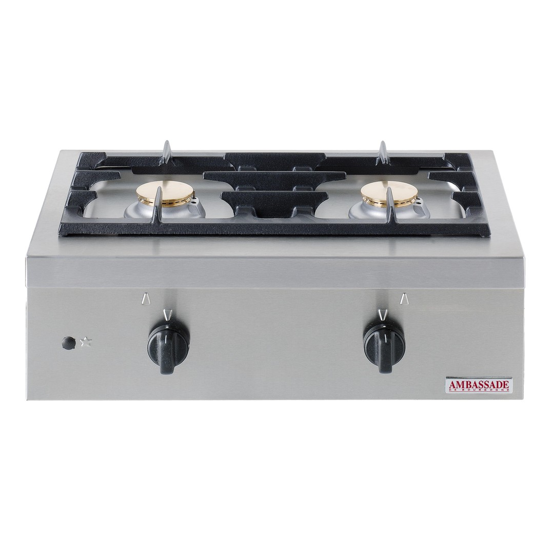 Bridge unit with 2 burners.