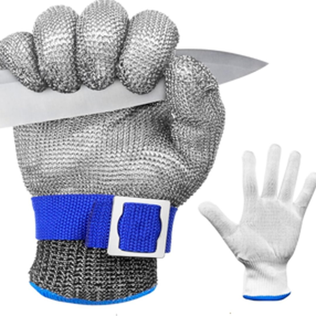 Cut Resistant Gloves Size L, SS316, 245mm