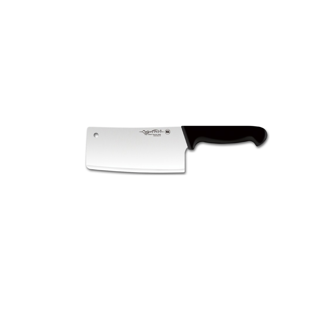 Cleaver(SATOUR) 23cm NOIR. CUTLERY PRO