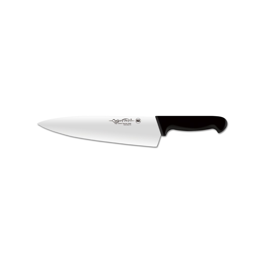 Chef Knife 20 cm Black Handle — Cutlery Pro