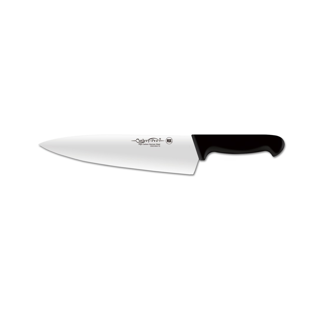 Chef Knife 26cm Black Handle — Cutlery Pro