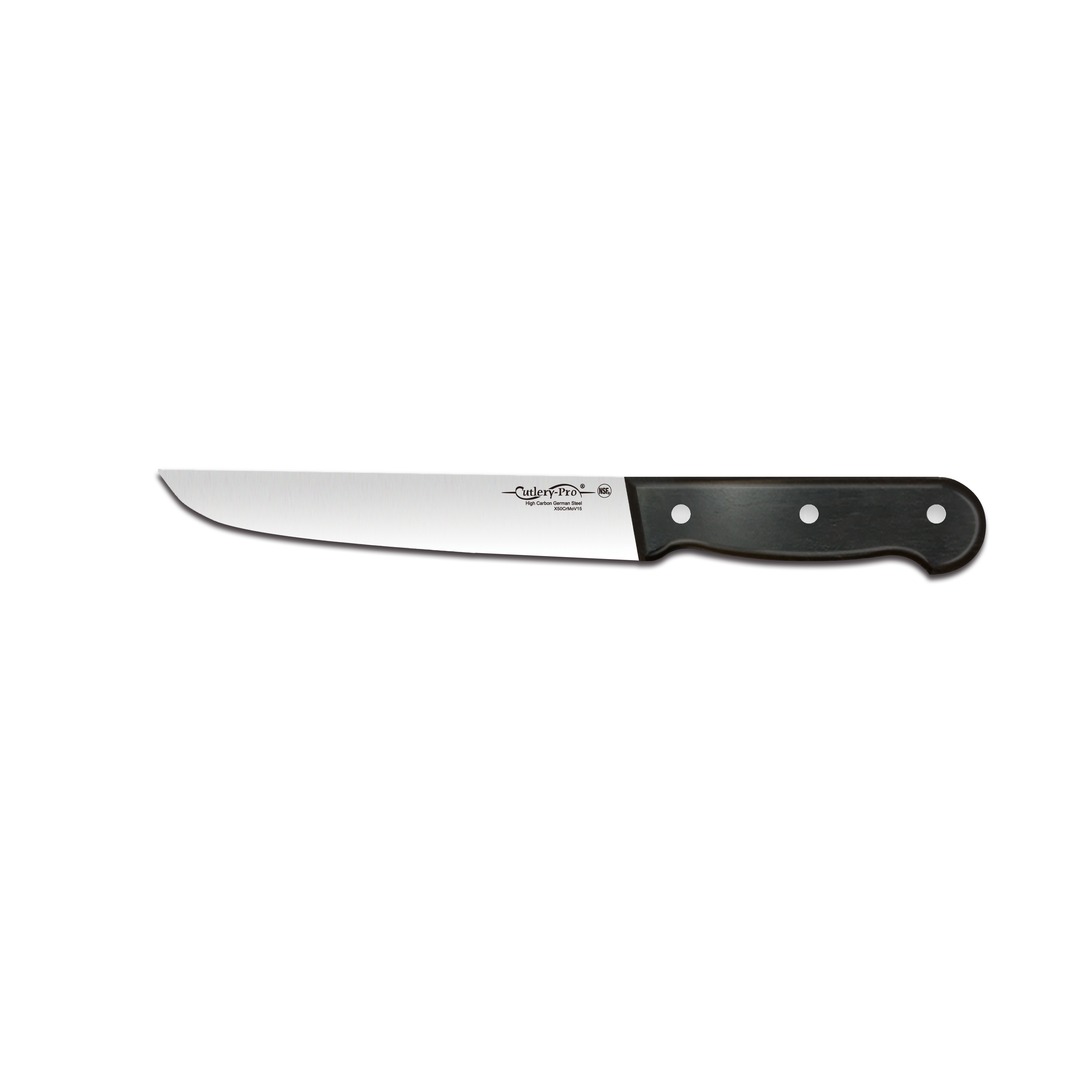 Butcher Knife 18cm Wood Handle — Cutlery Pro