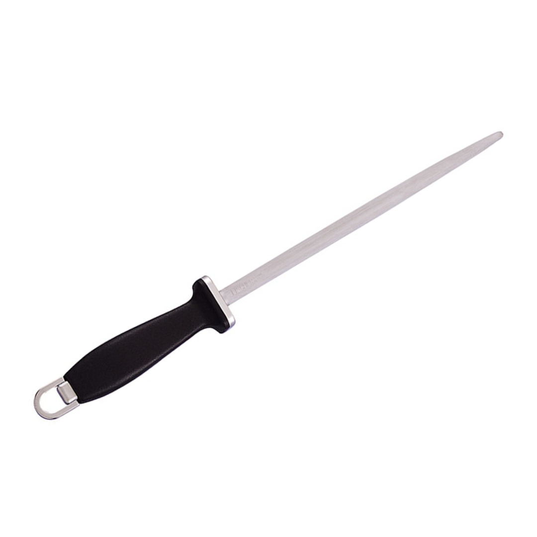 Sharpening Steel Round 25cm Plastic Handle Ideal — Fischer France