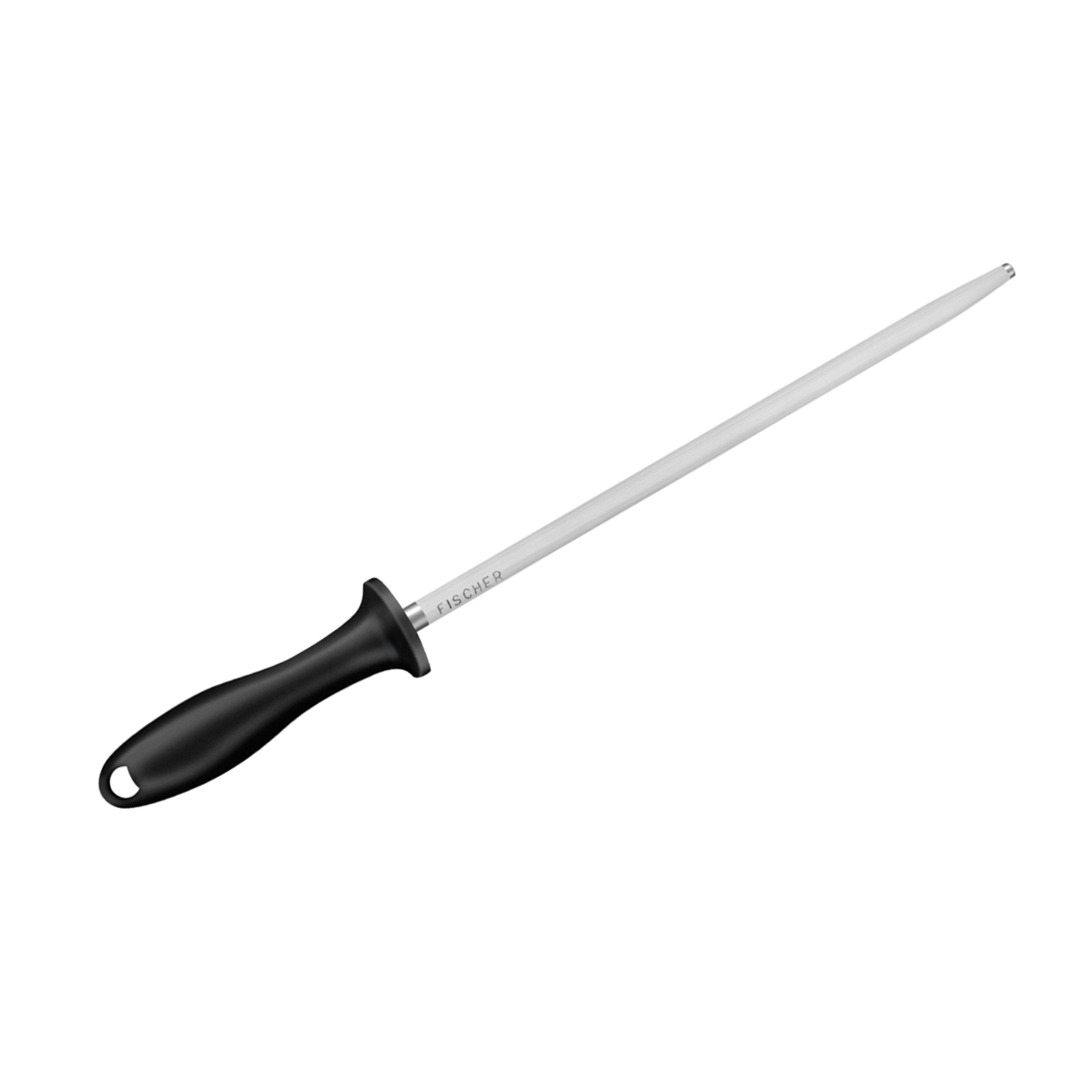 Round Sharpening Steel 25cm Economy Handle — Fischer France