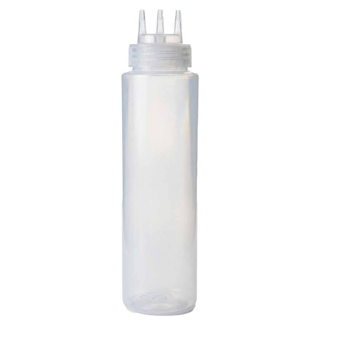 Transparent Dispenser Bottle 32oz 78x290mm — TKF France
