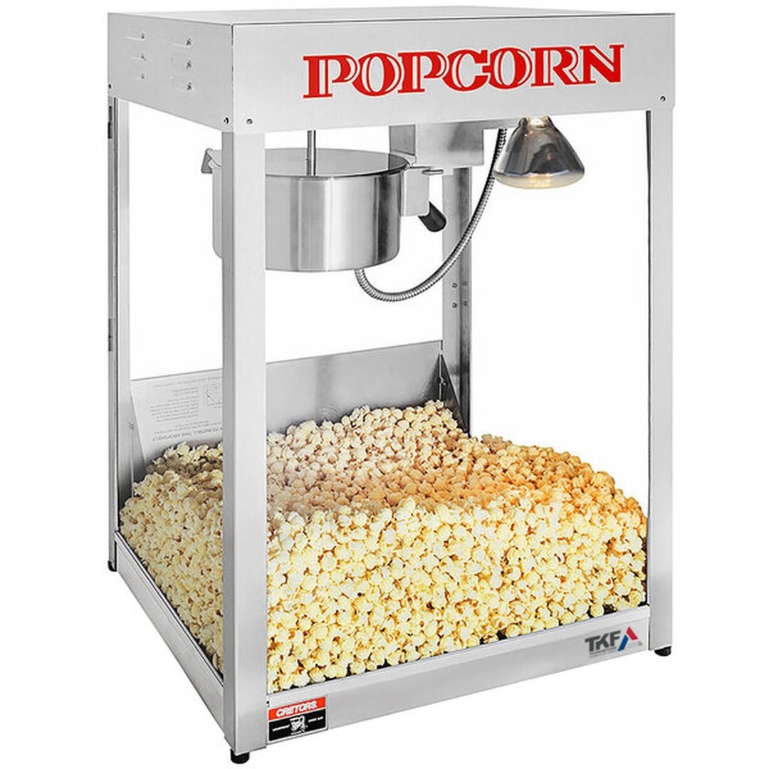 Electric Popcorn Machine 8oz S/S Body 1.3KW — TKF France