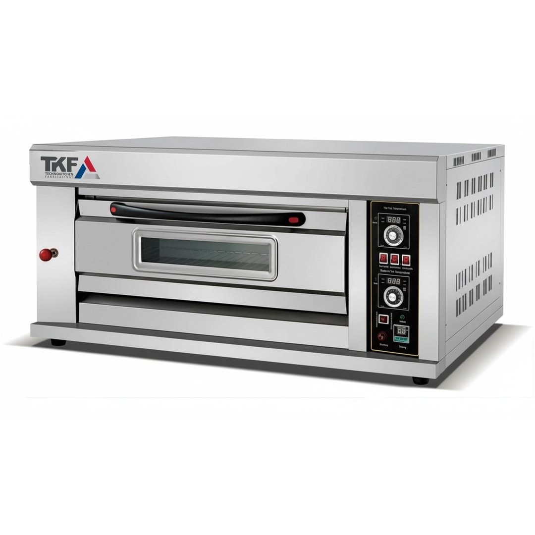 Gas Deck Oven Single Deck, 1 Tray 60x40cm — TKF France