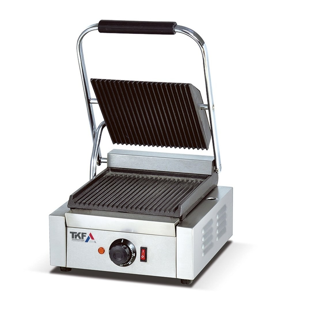 Single Electric Panini Sandwich Press 1.8 kW — TKF France