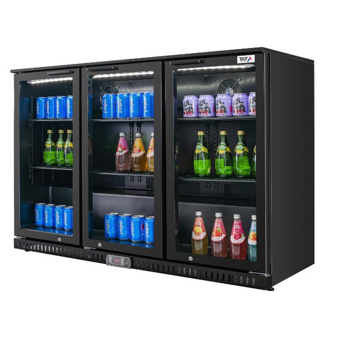 Triple Door Bar Cooler 320L — TKF France