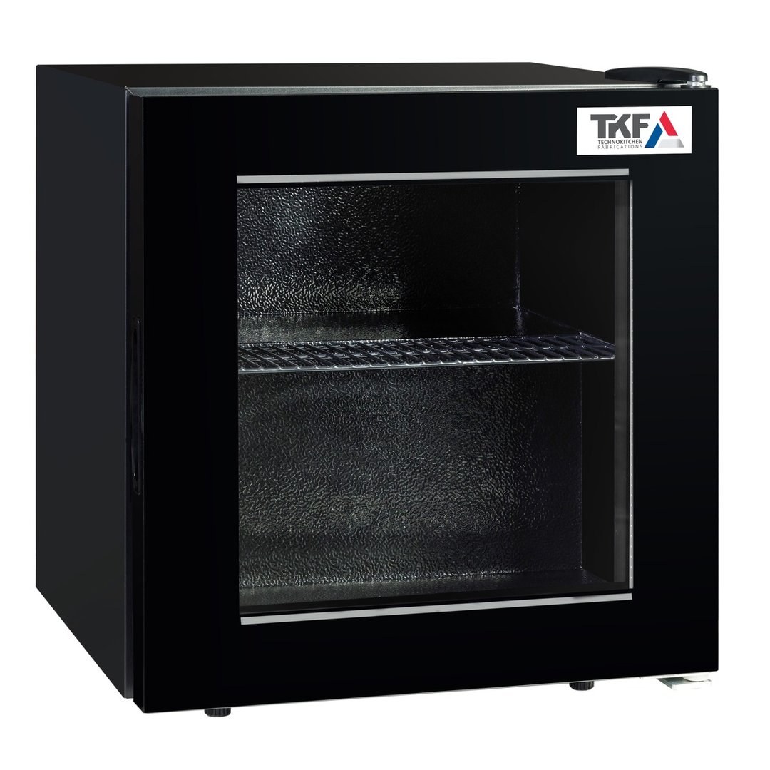 Countertop Freezer Showcase 36L Single Door Black — TKF France