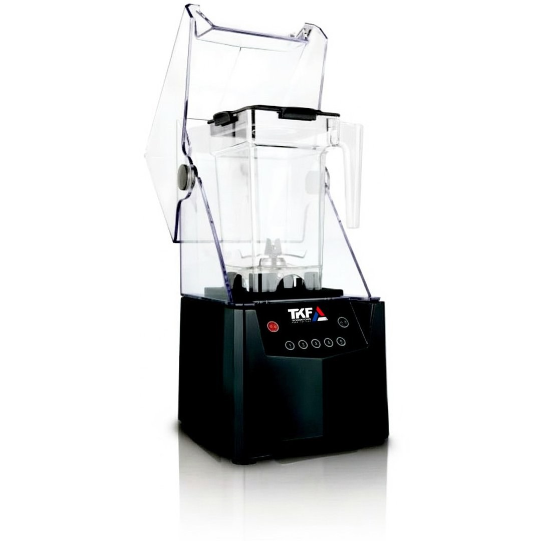 Silent Commercial Blender 1.25L, 5 Speeds, S/S Gears — TKF France