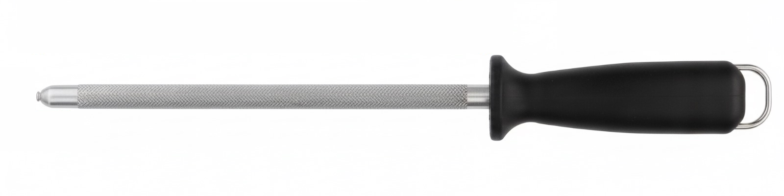 Sharpening Steel HRC56 20 cm Black Handle — TKF France