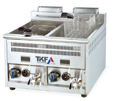 Commercial upright gas fryer