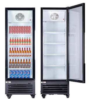 Undercounter refrigerator for cloud kitchen prep line