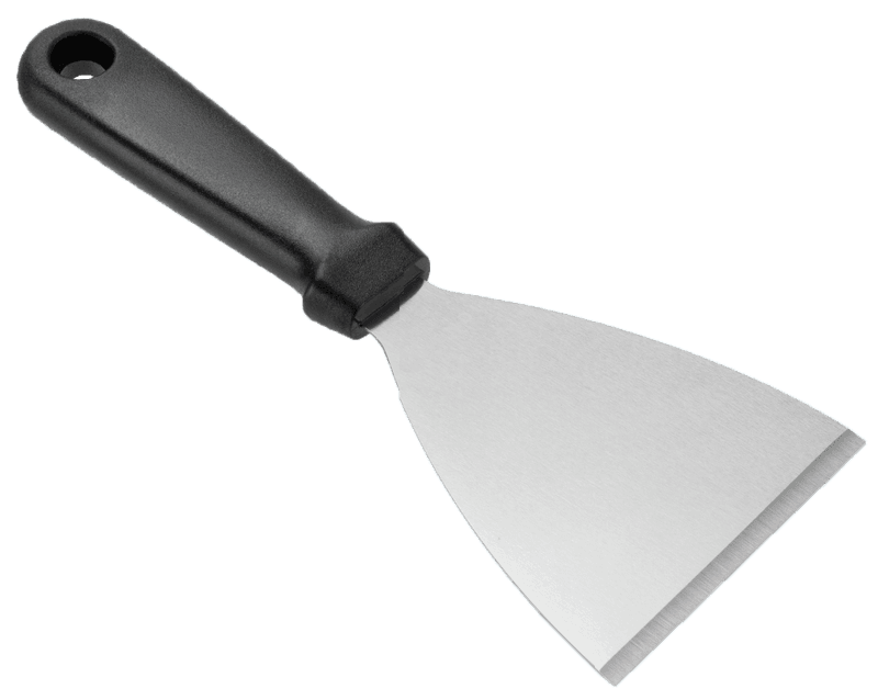 Stainless steel kitchen scraper spatula